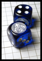 Dice : Dice - 6D - Wiretap Custom Blue Dice - Etsy Jan 2015